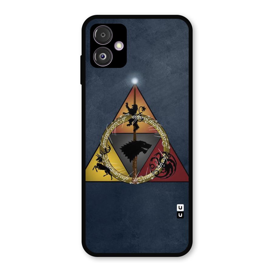 Fight For Crown Metal Back Case for Galaxy F14