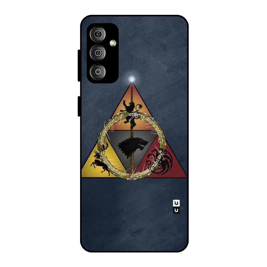 Fight For Crown Metal Back Case for Galaxy F23