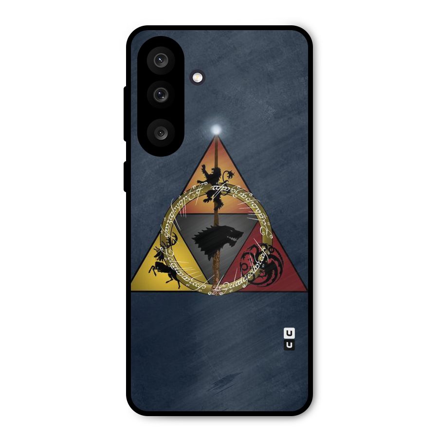 Fight For Crown Metal Back Case for Galaxy M56