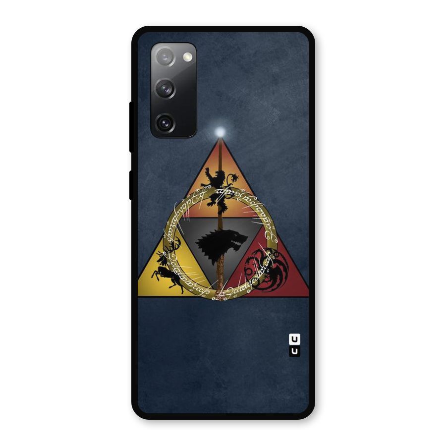 Fight For Crown Metal Back Case for Galaxy S20 FE 5G