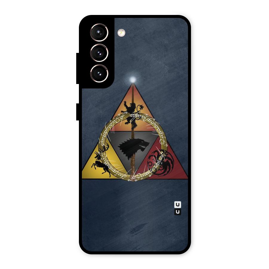 Fight For Crown Metal Back Case for Galaxy S21 5G