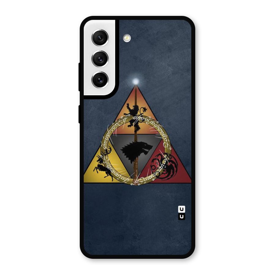 Fight For Crown Metal Back Case for Galaxy S21 FE 5G