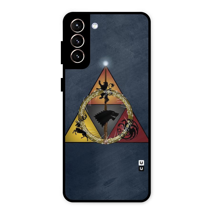 Fight For Crown Metal Back Case for Galaxy S21 Plus