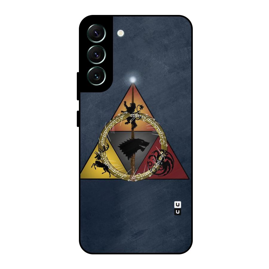 Fight For Crown Metal Back Case for Galaxy S22 Plus 5G