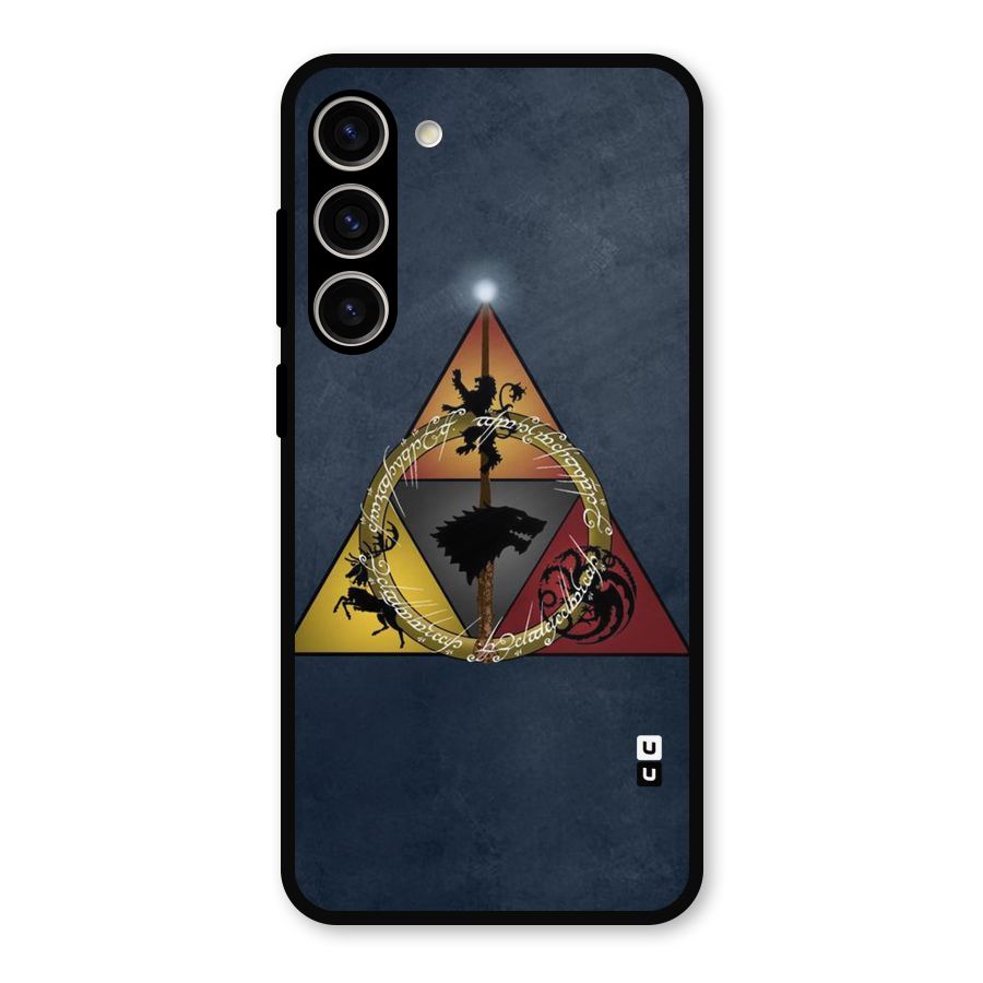 Fight For Crown Metal Back Case for Galaxy S23 Plus