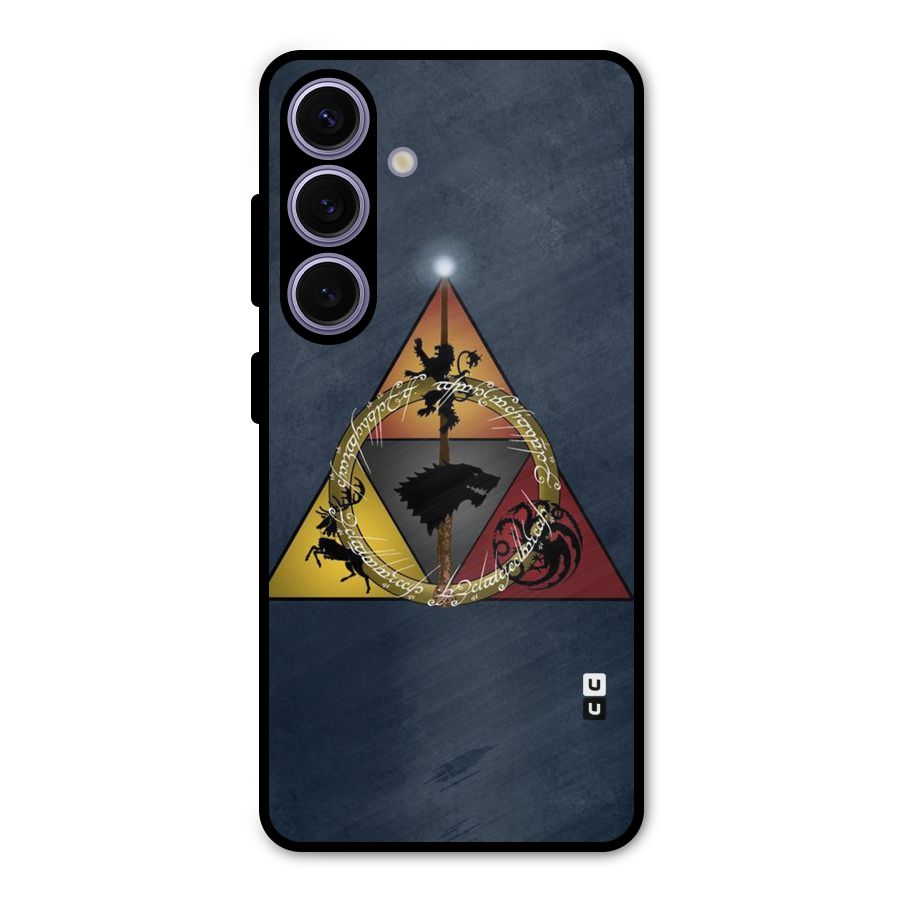 Fight For Crown Metal Back Case for Galaxy S24