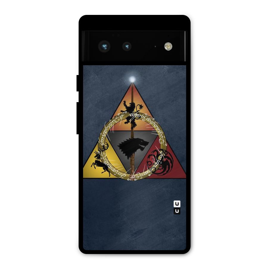 Fight For Crown Metal Back Case for Google Pixel 6