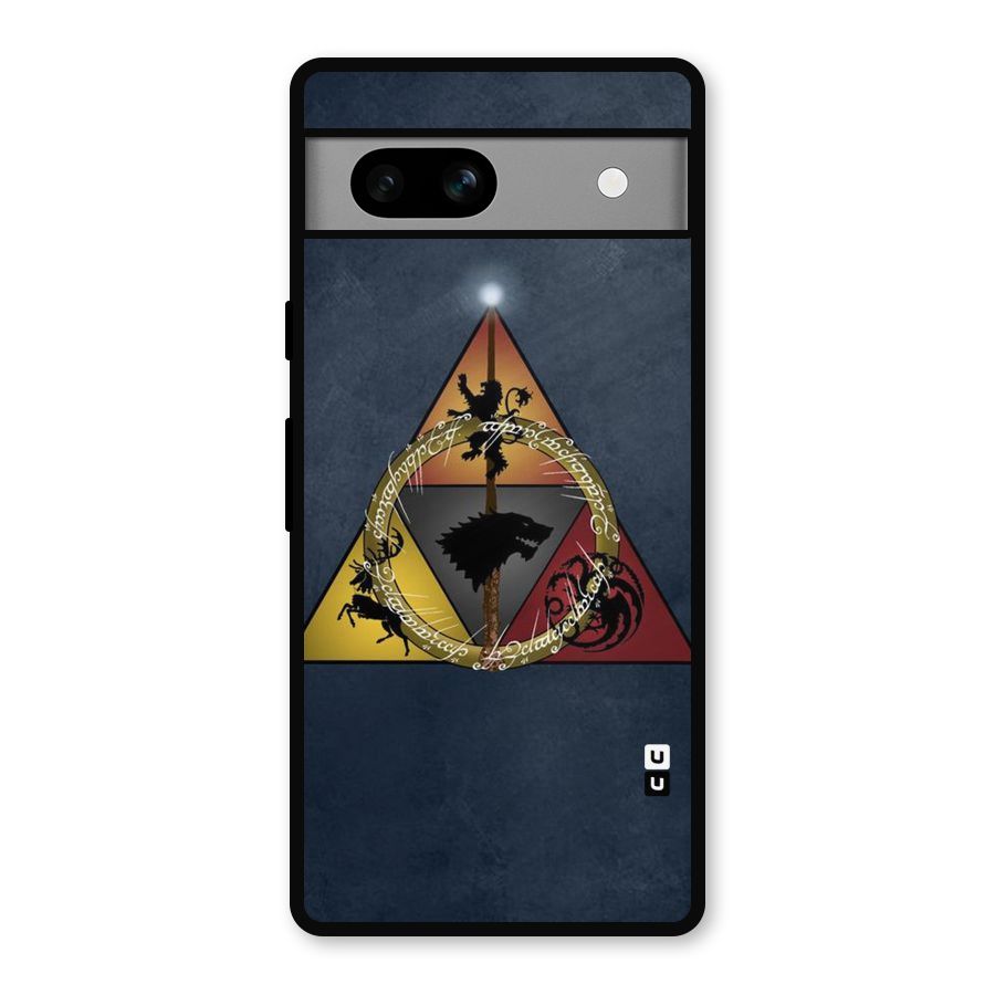 Fight For Crown Metal Back Case for Google Pixel 7a