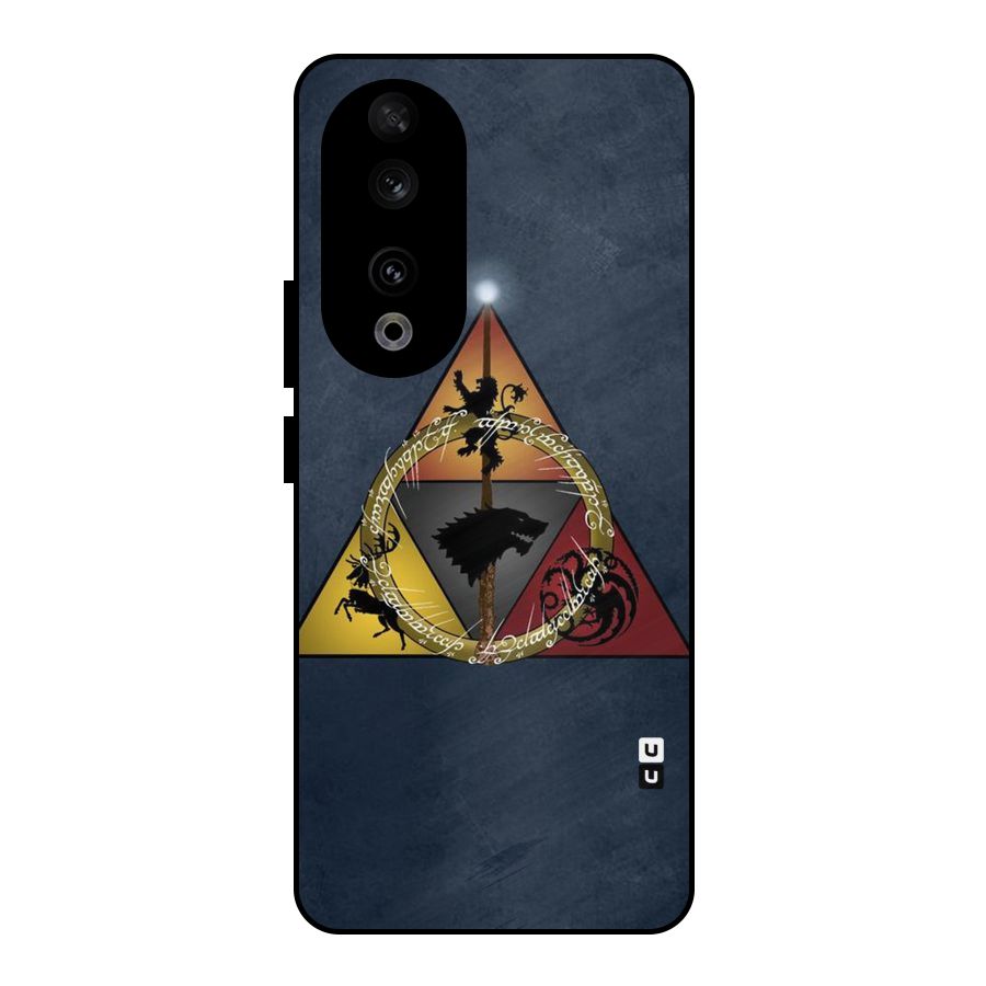 Fight For Crown Metal Back Case for Honor 90
