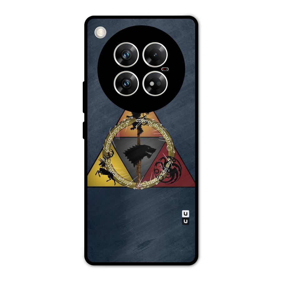 Fight For Crown Metal Back Case for Infinix Zero 40 5G