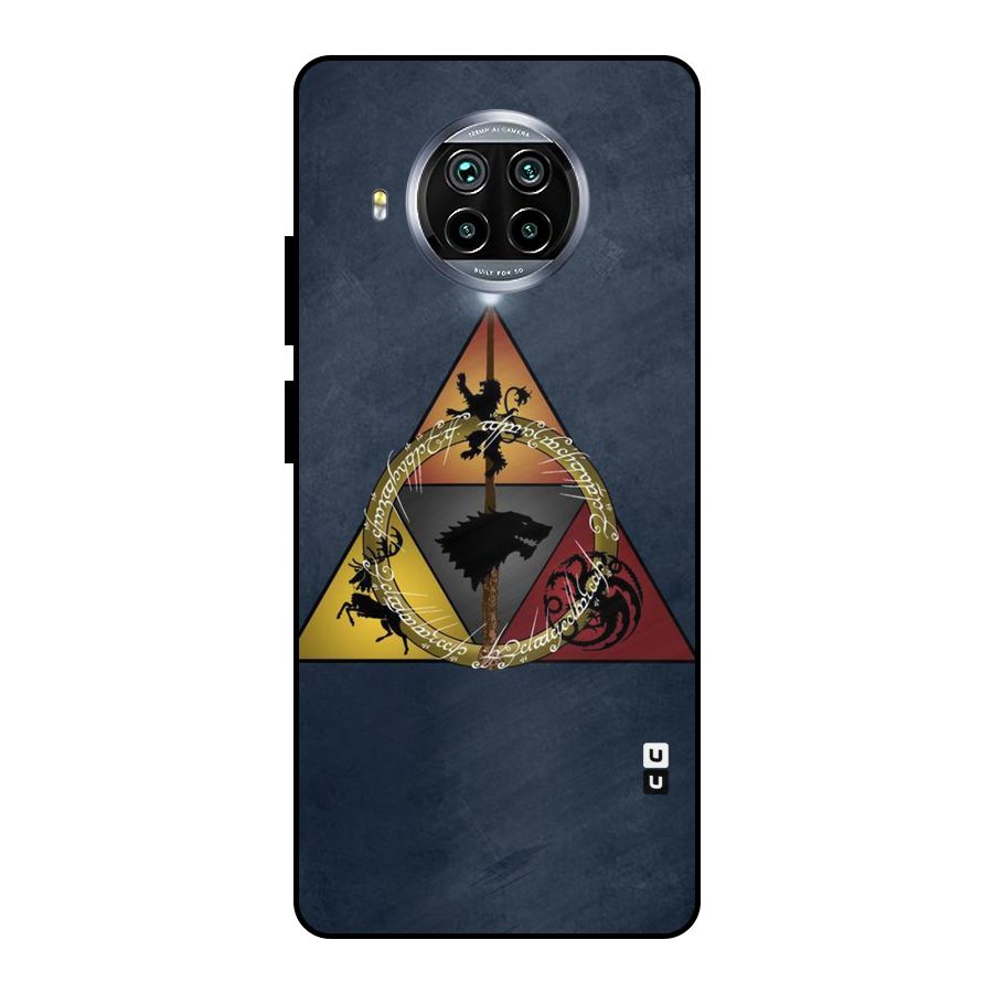 Fight For Crown Metal Back Case for Mi 10i