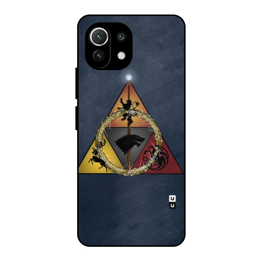 Fight For Crown Metal Back Case for Mi 11 Lite NE 5G