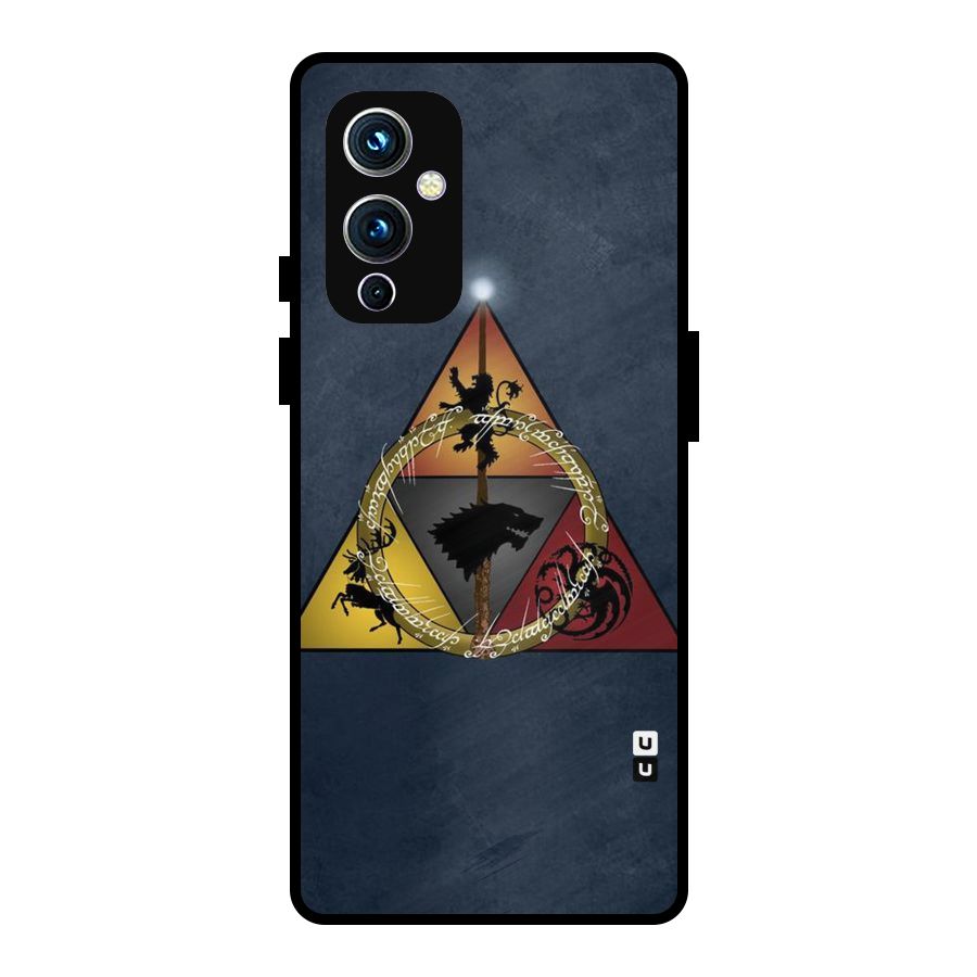 Fight For Crown Metal Back Case for OnePlus 9