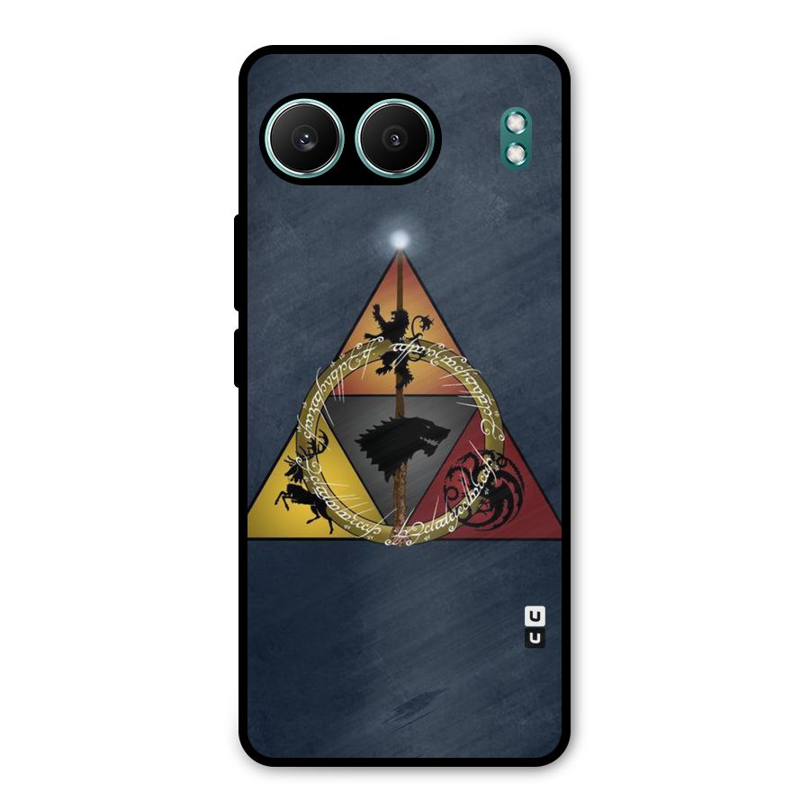Fight For Crown Metal Back Case for OnePlus Nord 4