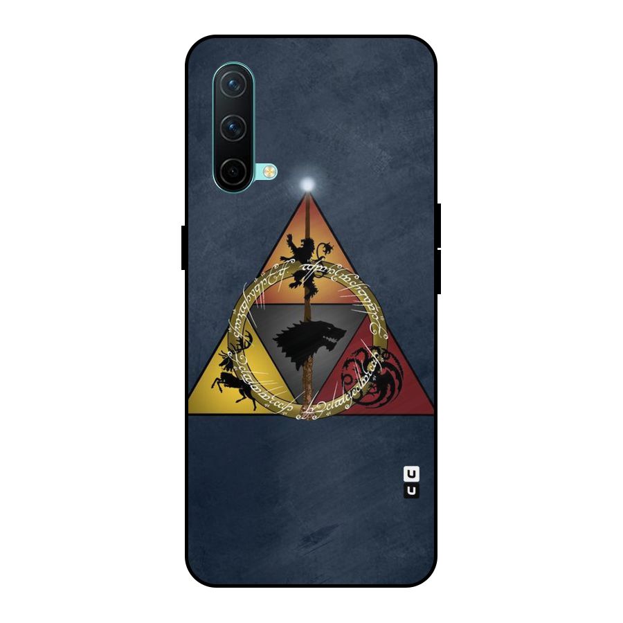 Fight For Crown Metal Back Case for OnePlus Nord CE 5G