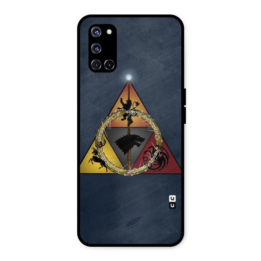 Fight For Crown Metal Back Case for Oppo A52