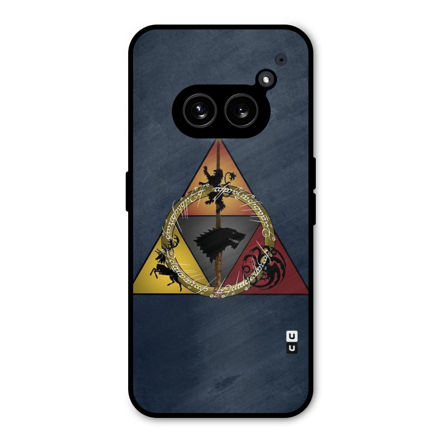 Fight For Crown Metal Back Case for Nothing Phone 2a