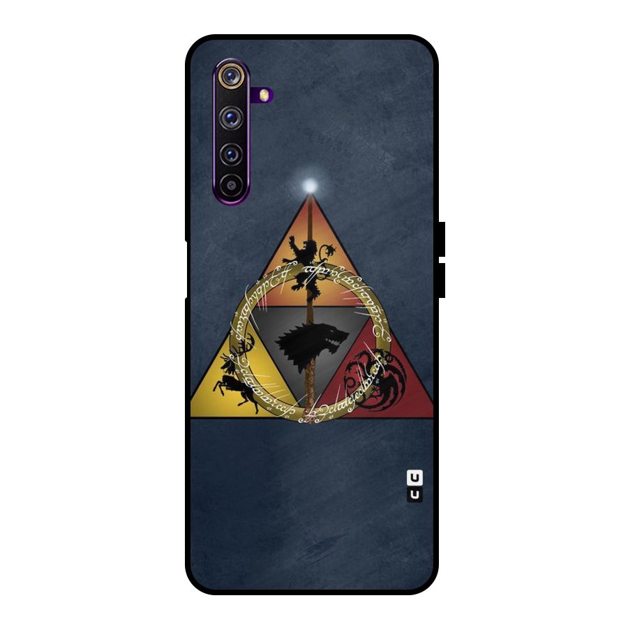 Fight For Crown Metal Back Case for Realme 6 Pro