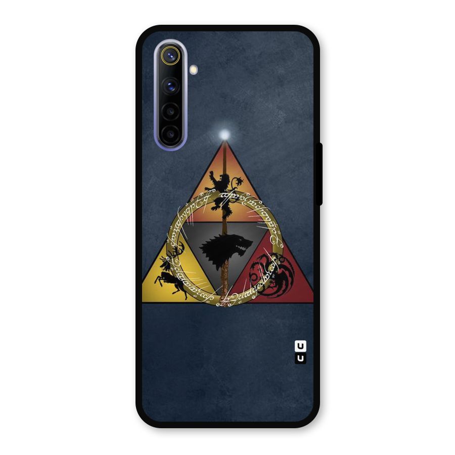 Fight For Crown Metal Back Case for Realme 6i