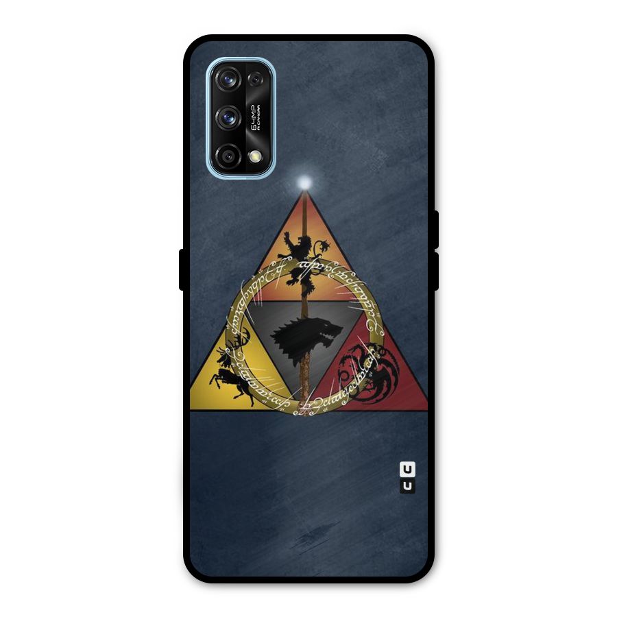 Fight For Crown Metal Back Case for Realme 7 Pro