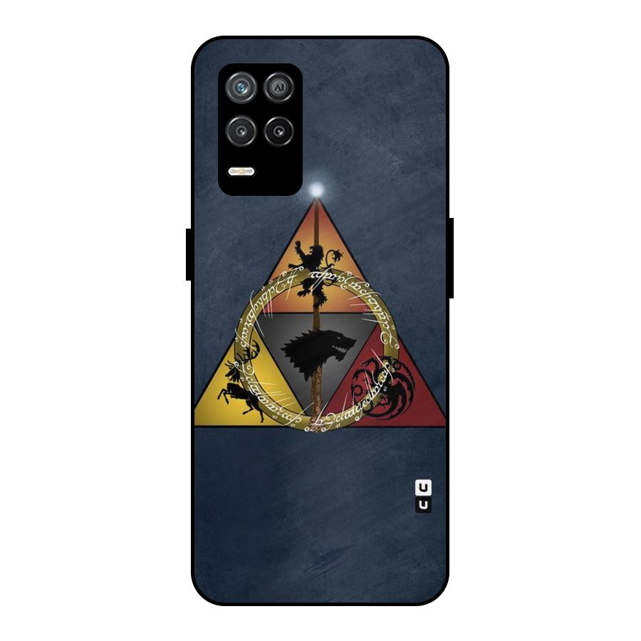 Fight For Crown Metal Back Case for Realme 8s 5G