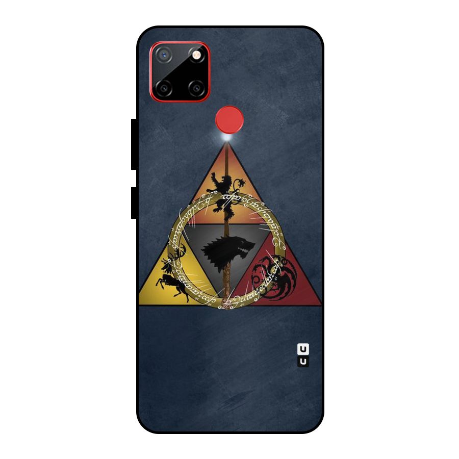Fight For Crown Metal Back Case for Realme C12