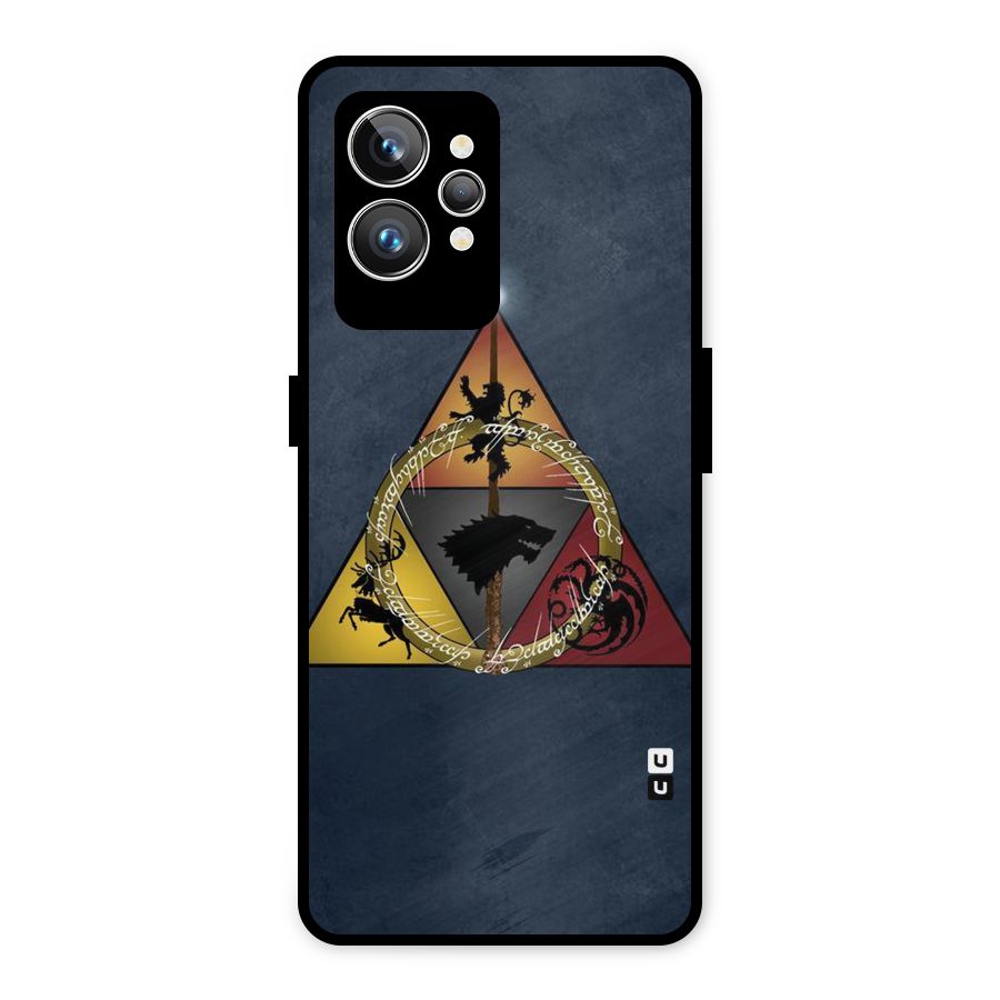 Fight For Crown Metal Back Case for Realme GT2 Pro