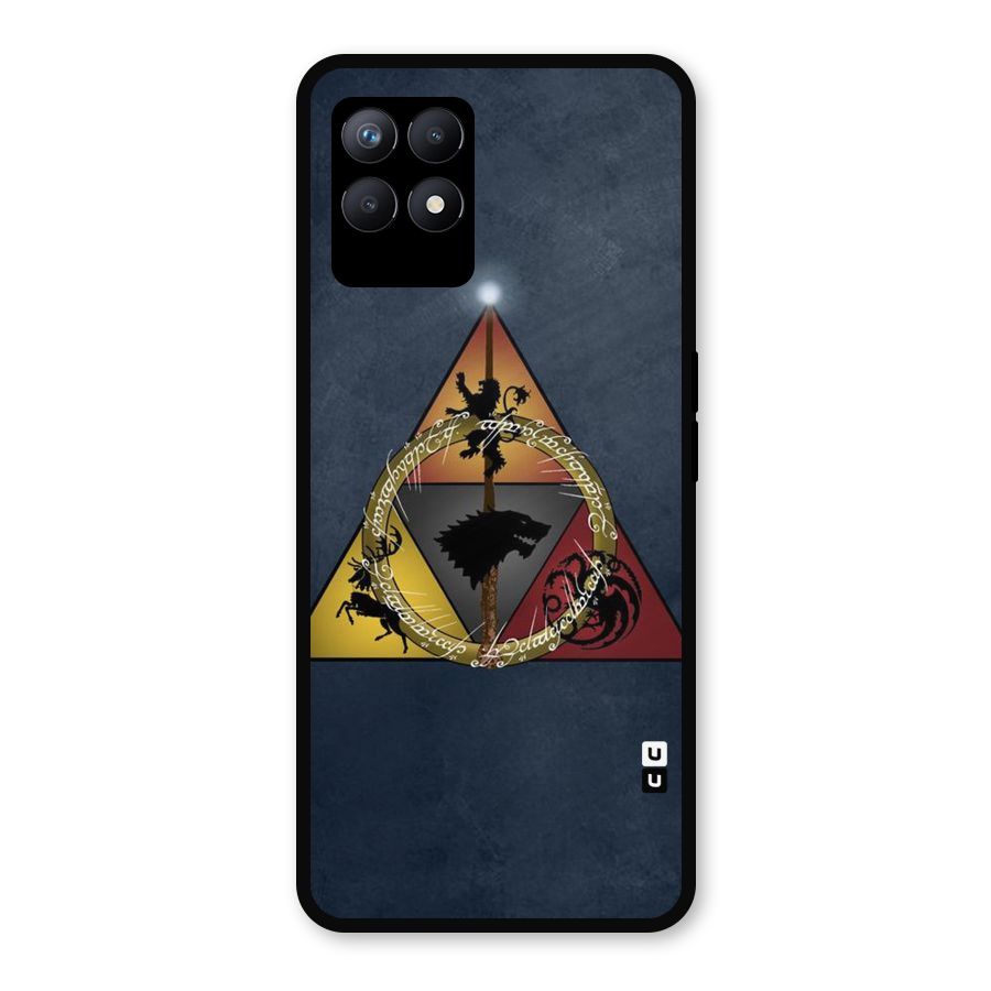 Fight For Crown Metal Back Case for Realme Narzo 50