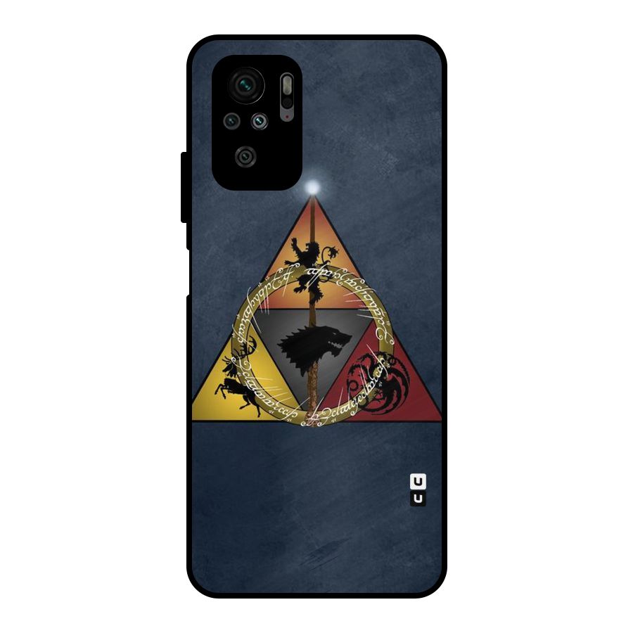 Fight For Crown Metal Back Case for Redmi Note 10S
