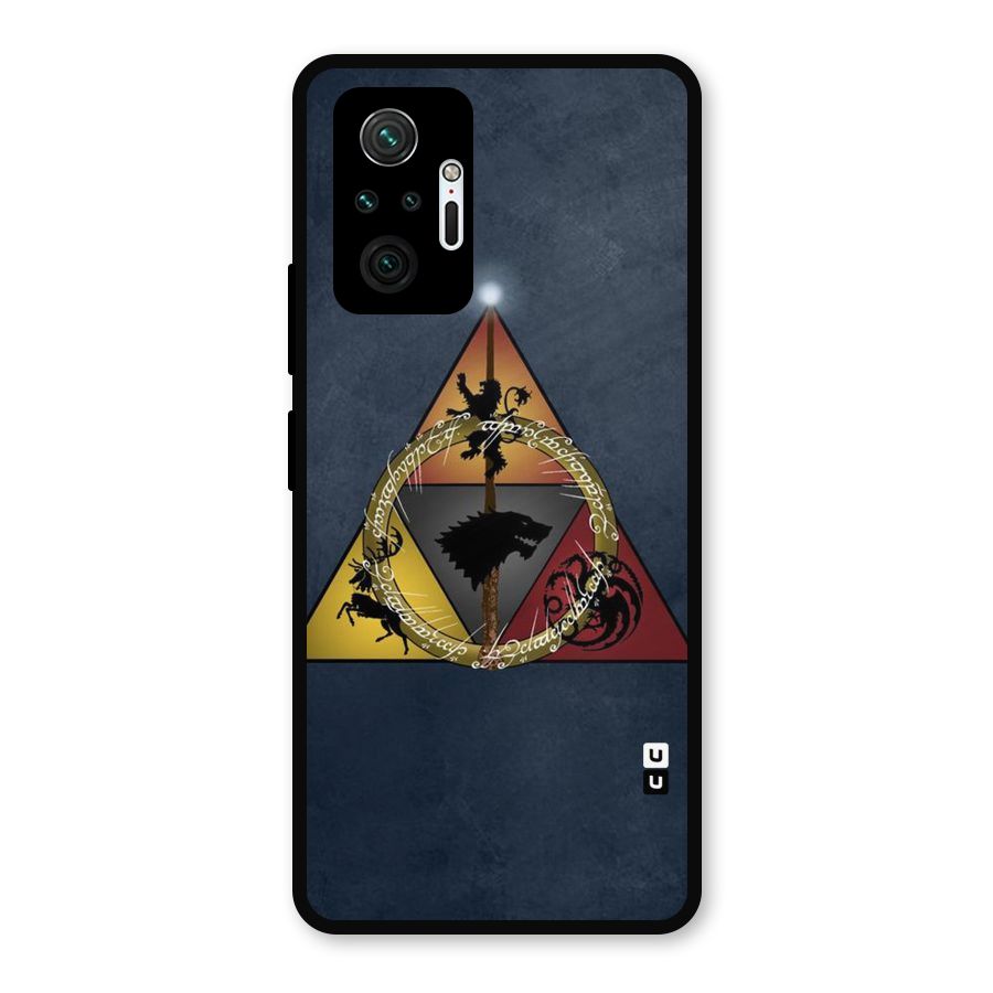 Fight For Crown Metal Back Case for Redmi Note 10 Pro