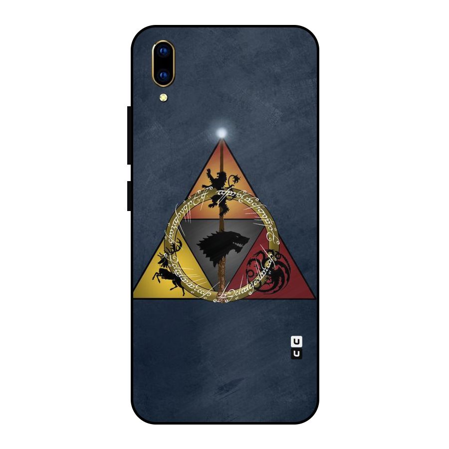Fight For Crown Metal Back Case for Vivo V11 Pro
