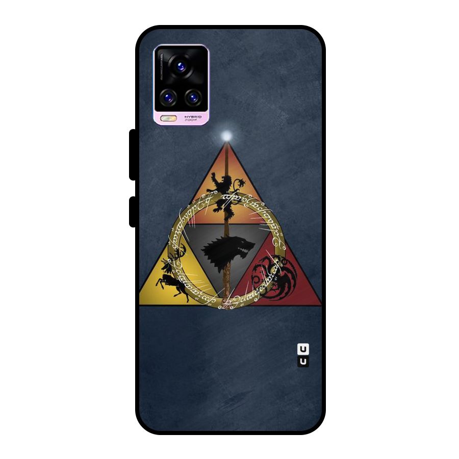 Fight For Crown Metal Back Case for Vivo V20 Pro
