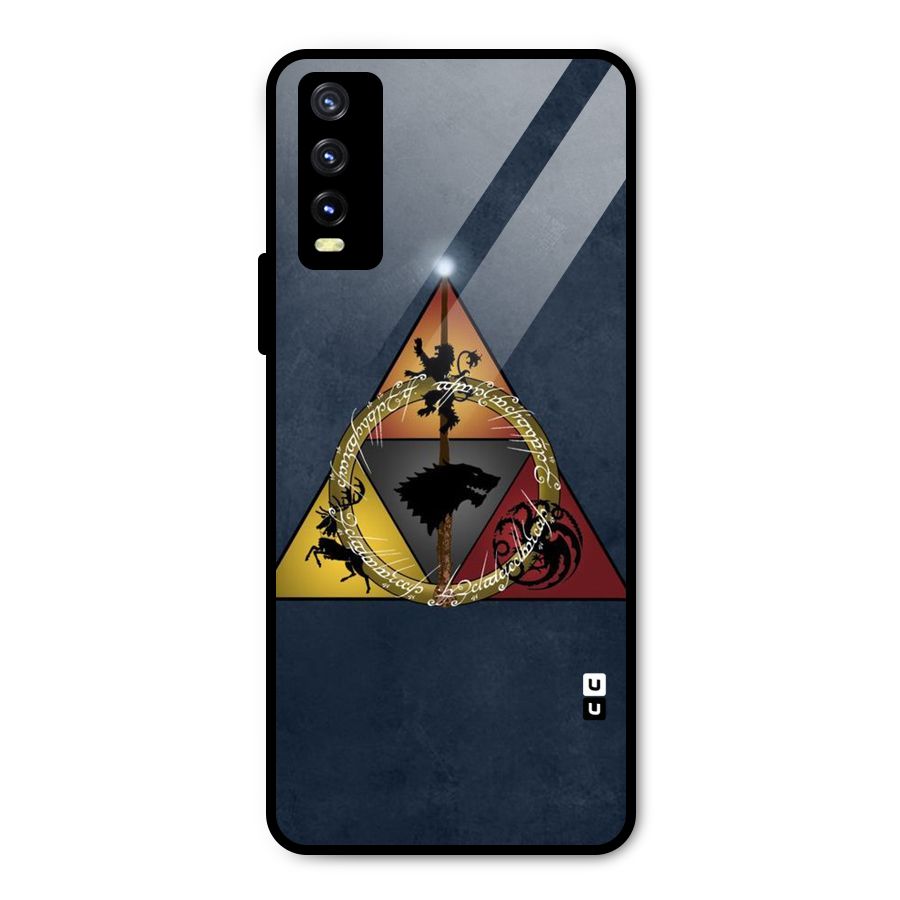 Fight For Crown Metal Back Case for Vivo Y20