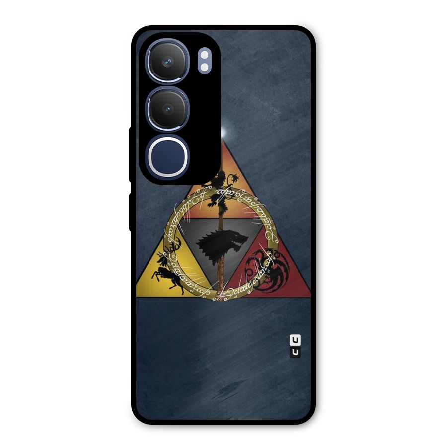 Fight For Crown Metal Back Case for Vivo Y29