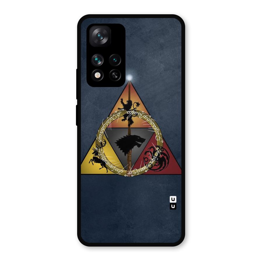 Fight For Crown Metal Back Case for Xiaomi 11i 5G