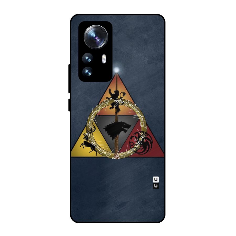 Fight For Crown Metal Back Case for Xiaomi 12 Pro