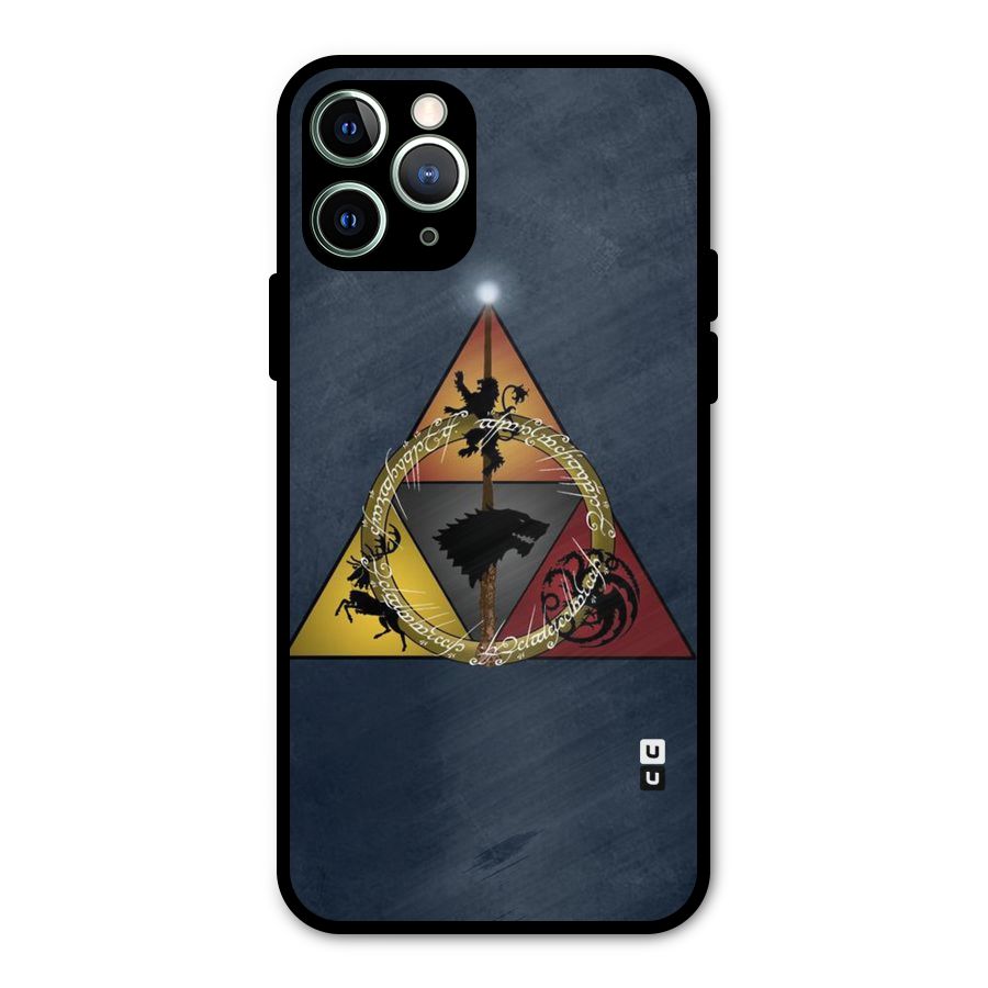 Fight For Crown Metal Back Case for iPhone 11 Pro Max