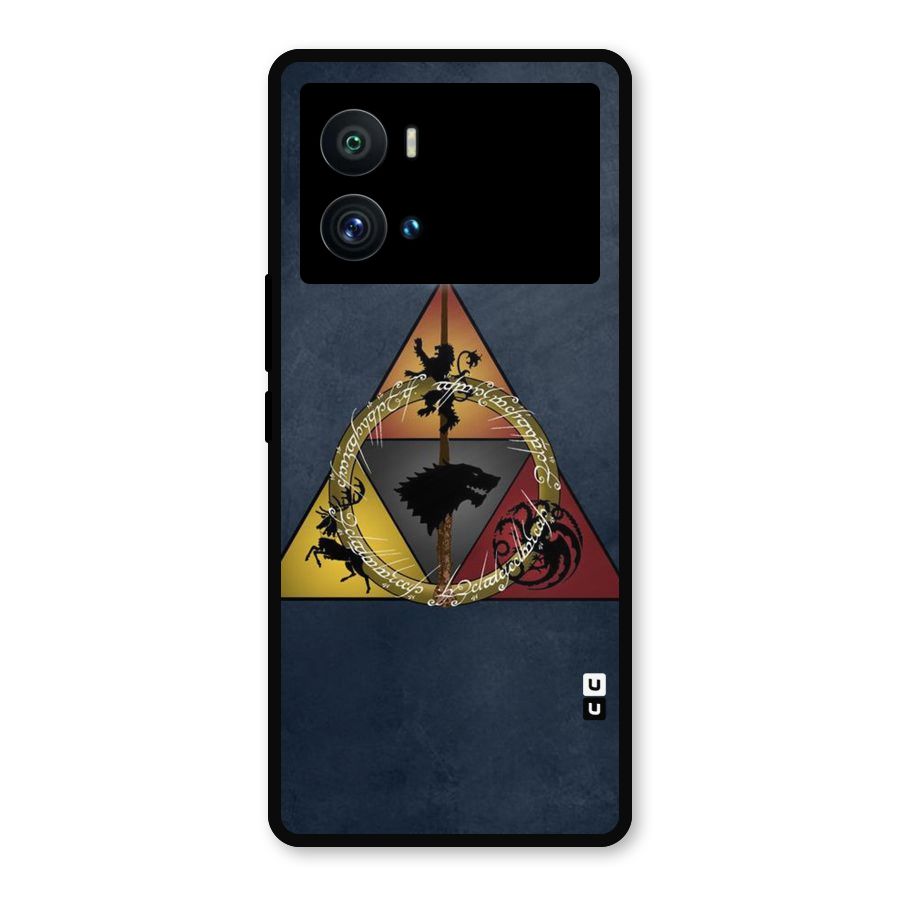 Fight For Crown Metal Back Case for iQOO 9 Pro
