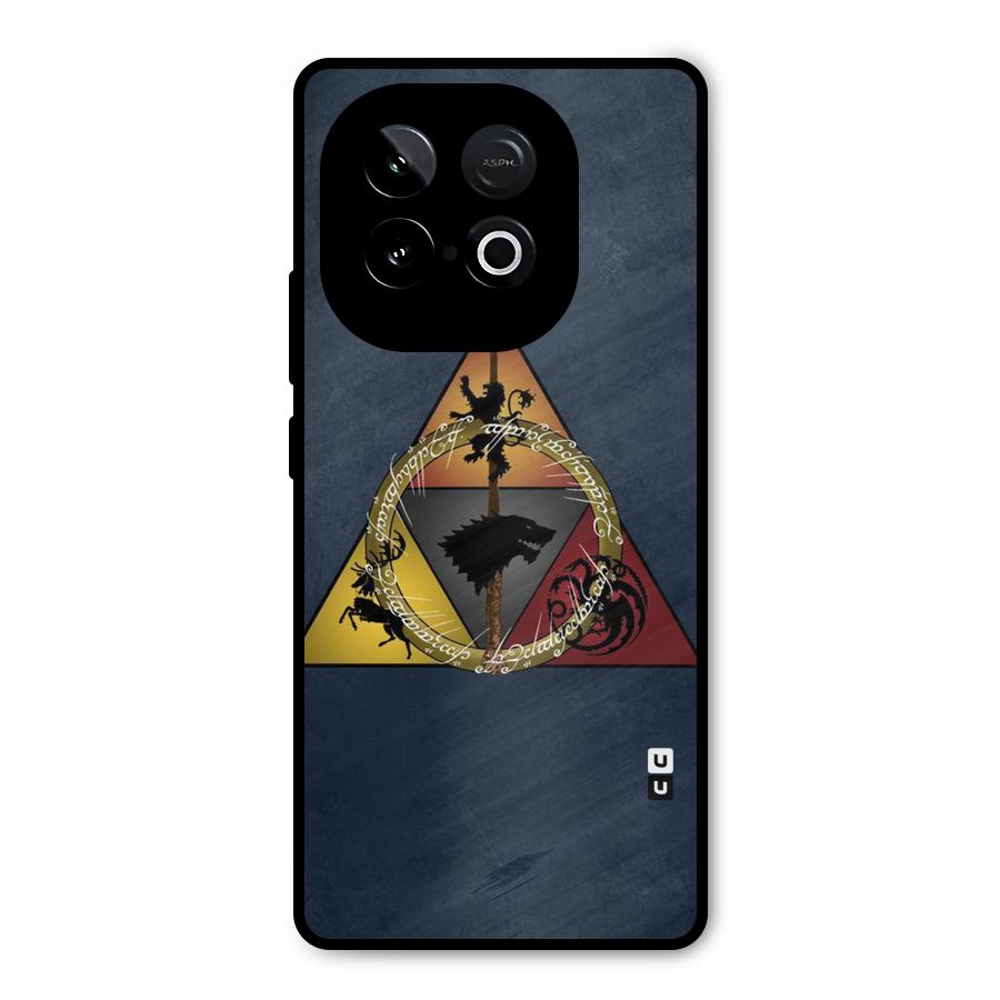 Fight For Crown Metal Back Case for iQOO Neo 10