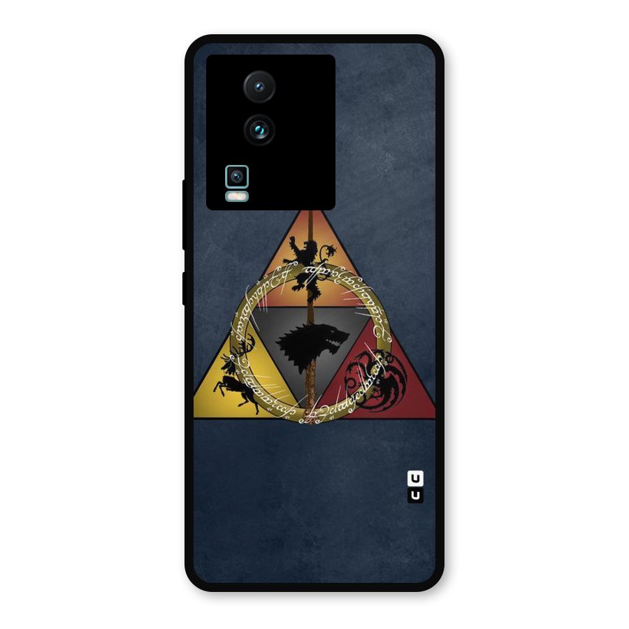 Fight For Crown Metal Back Case for iQOO Neo 7