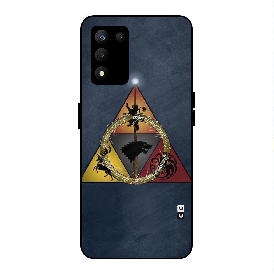 Fight For Crown Metal Back Case for realme 9 5G SE