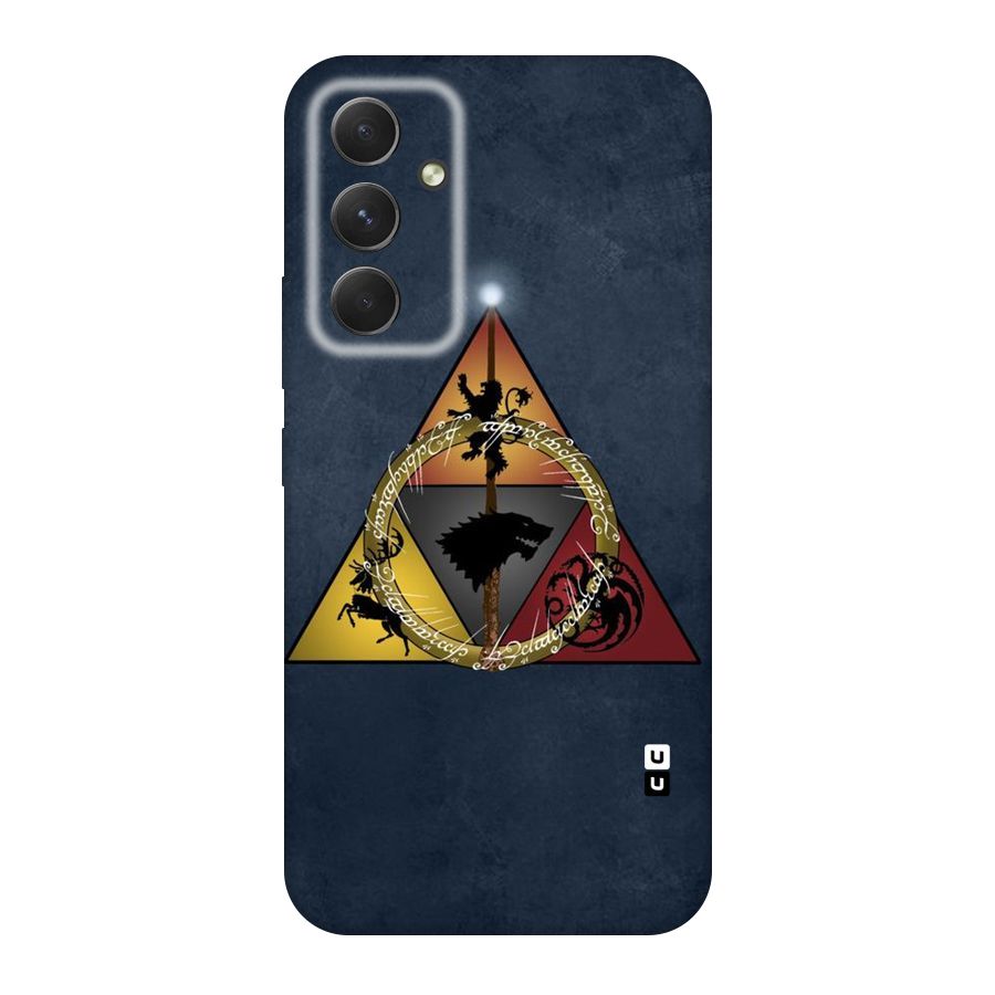 Fight For Crown Original Polycarbonate Back Case for Galaxy A54