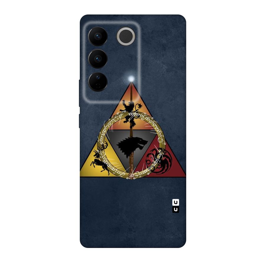 Fight For Crown Original Polycarbonate Back Case for Vivo V27