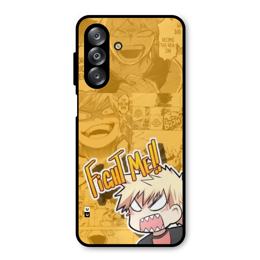 Fight Me Challenge Metal Back Case for Galaxy A26