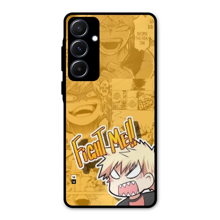 Fight Me Challenge Metal Back Case for Galaxy A55