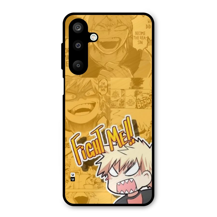 Fight Me Challenge Metal Back Case for Galaxy M16
