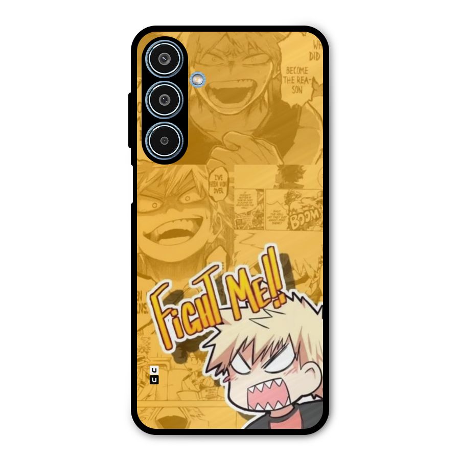 Fight Me Challenge Metal Back Case for Galaxy M35