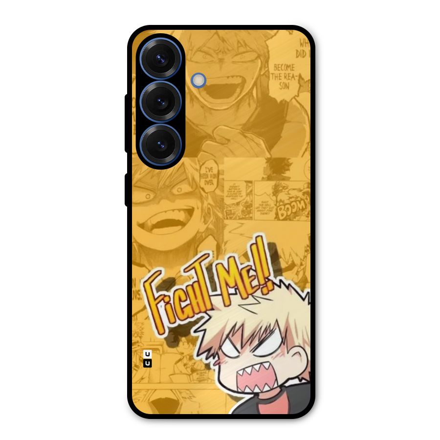 Fight Me Challenge Metal Back Case for Galaxy S25