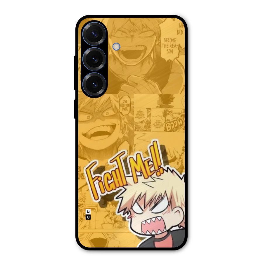 Fight Me Challenge Metal Back Case for Galaxy S25 Plus
