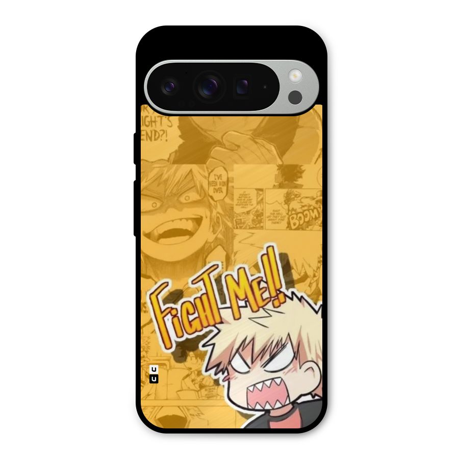 Fight Me Challenge Metal Back Case for Google Pixel 9 Pro XL